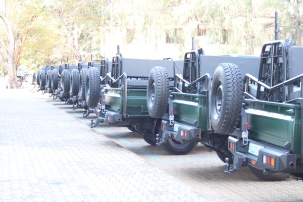 vehicles delivered to Mozambique
